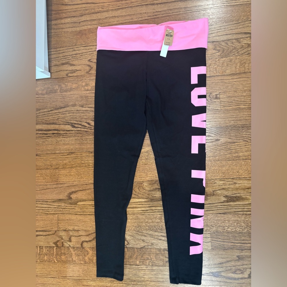 Pink leggings size M
